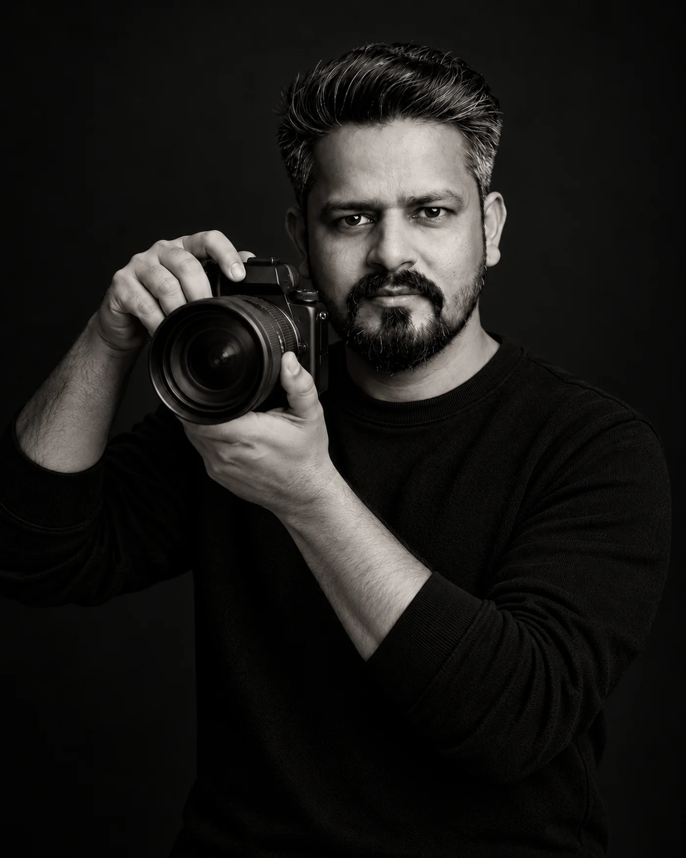 Sajjad Ahmed, founder of S.A Studio — wedding photographer in Mandi Bahauddin